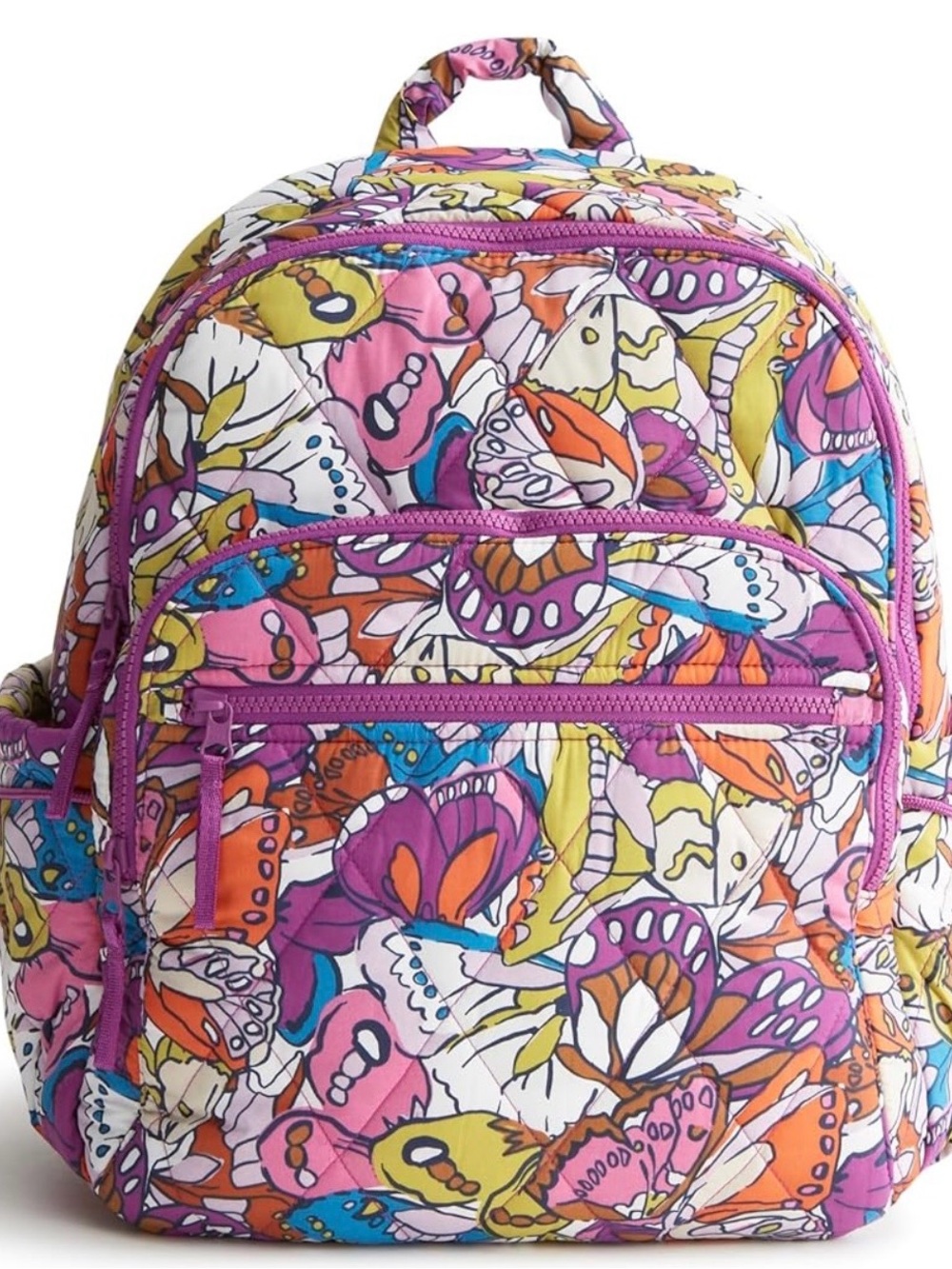 Vera Bradley Featherweight Bancroft Quilted Backpack, Flutter